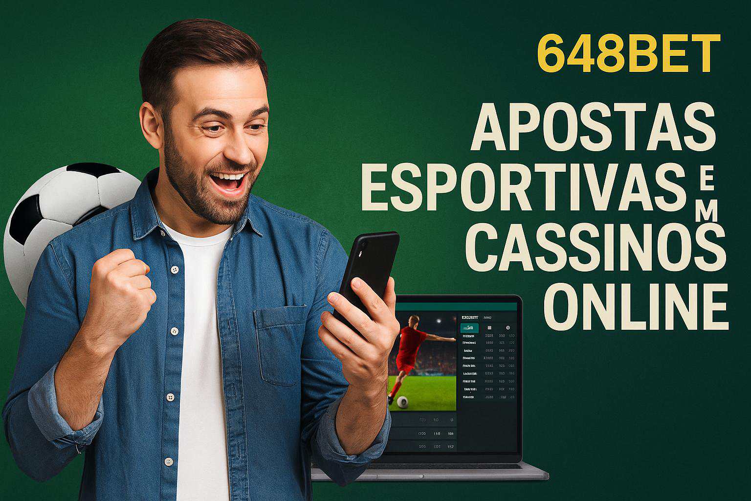 Aposte em apostas esportivas no cassino online 648BET