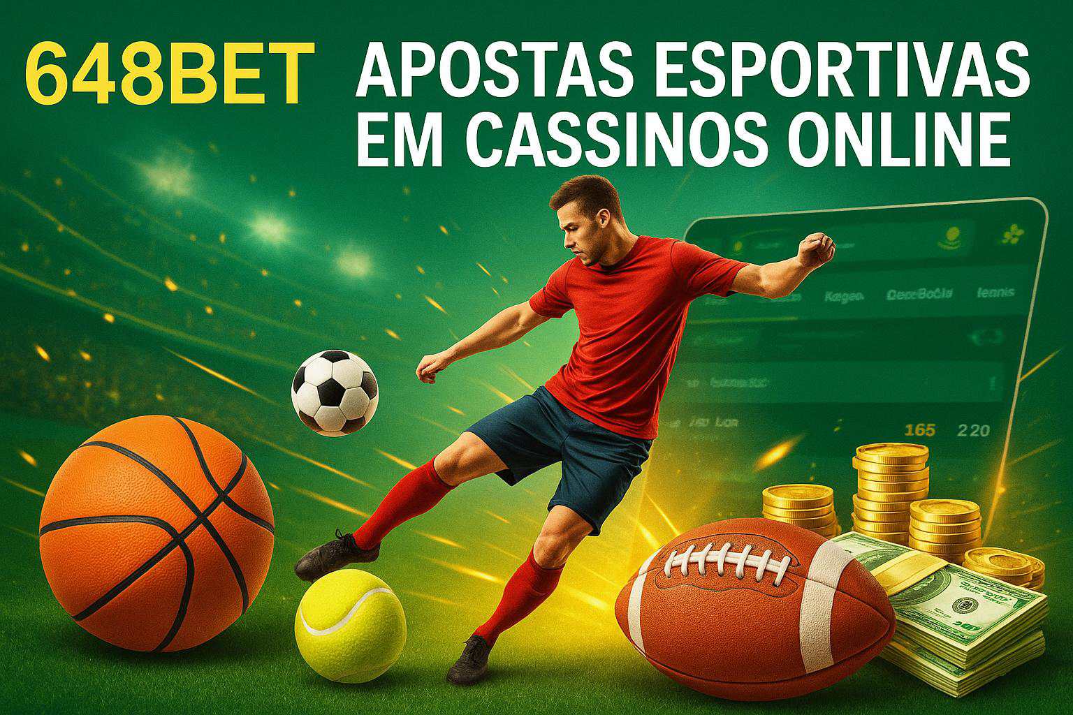 Apostas esportivas no cassino online 648BET
