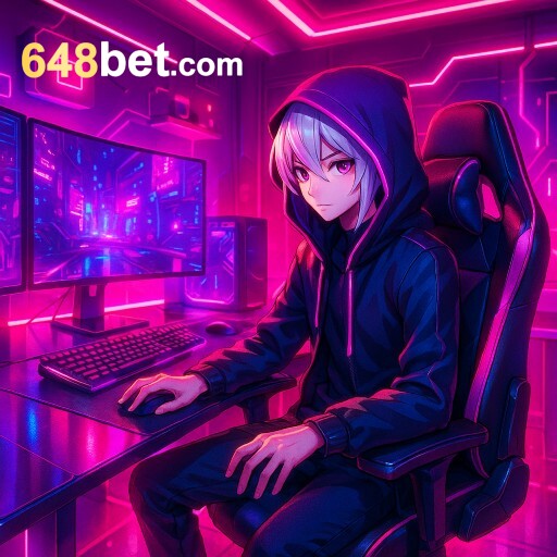 Imagem promocional da 648BET destacando segurança e atualizações constantes de jogos