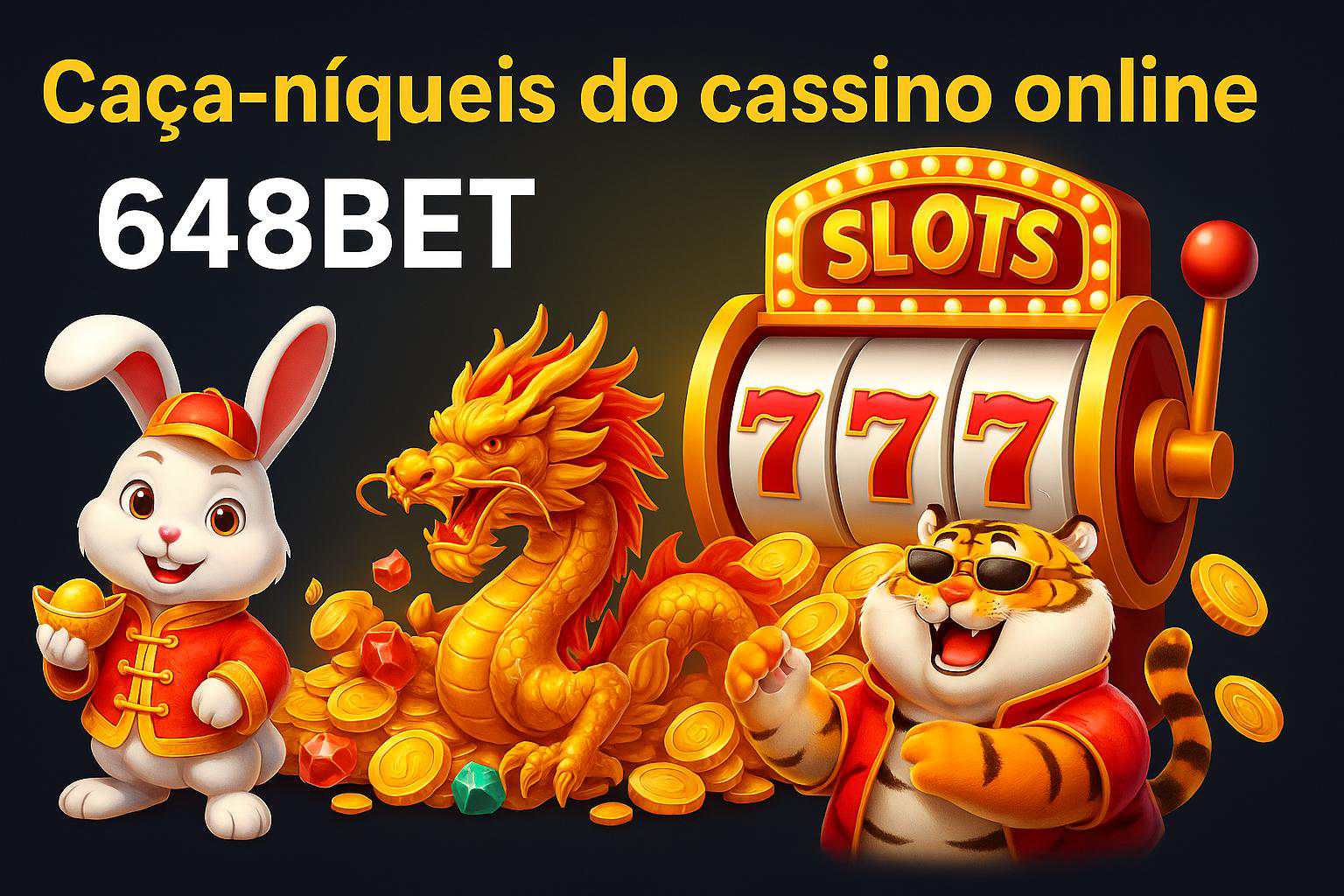 Explore o mundo das slot machines no 648BET Casino